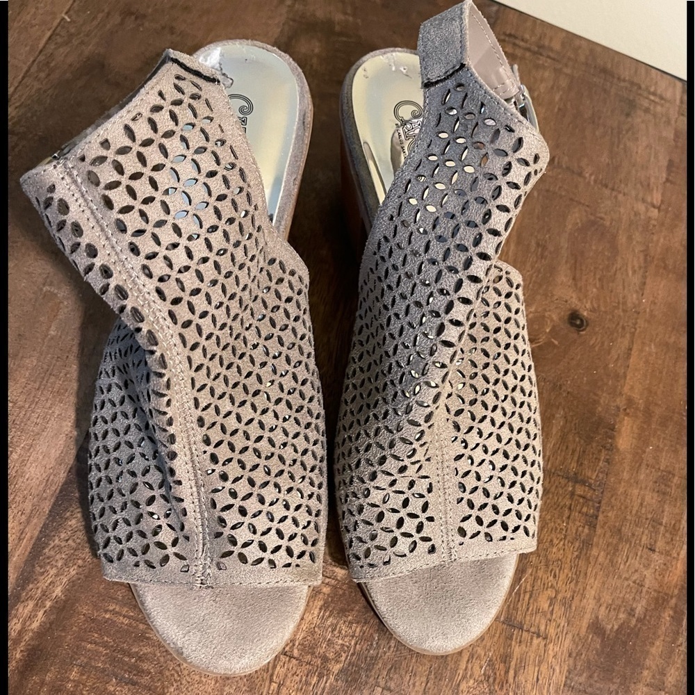 Carlos Santana Open Toe Clog 8.5 - image 1